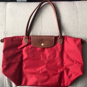 Red Large Longchamp